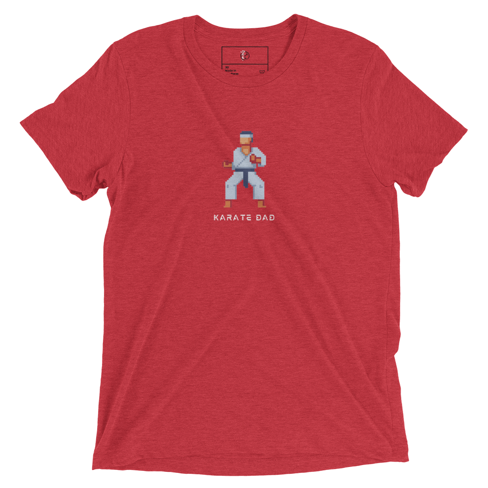 8-Bit Karate Dad T-Shirt