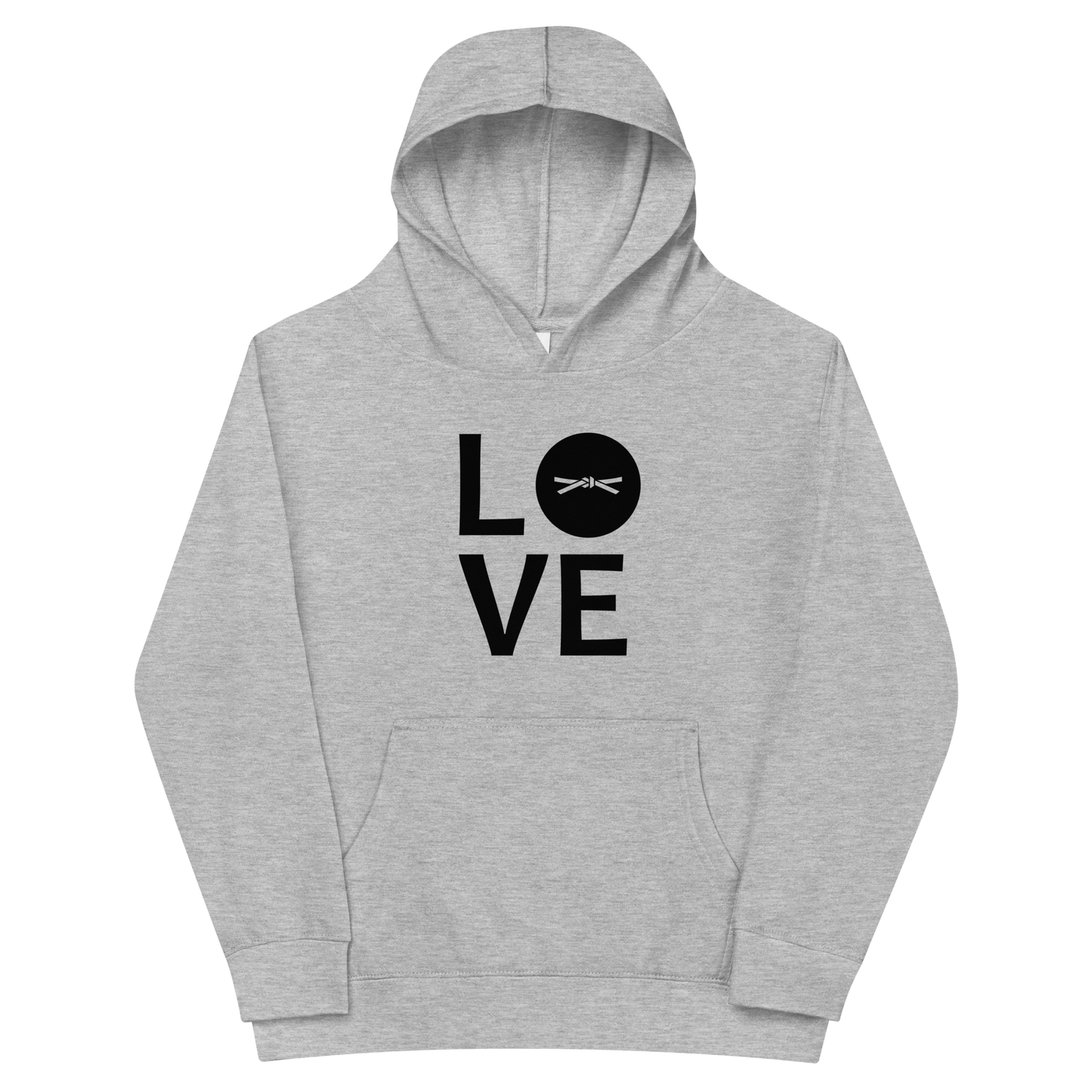 "Heart of a Warrior" Kids Karate Hoodie