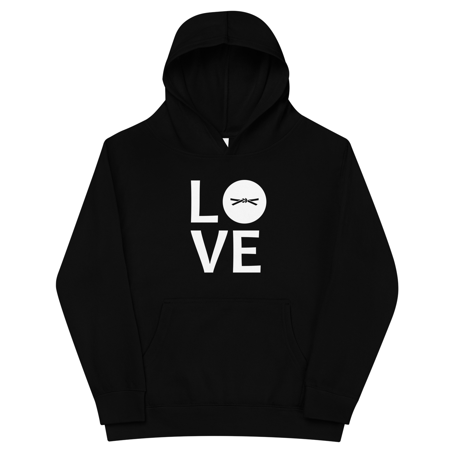 "Heart of a Warrior" Kids Karate Hoodie