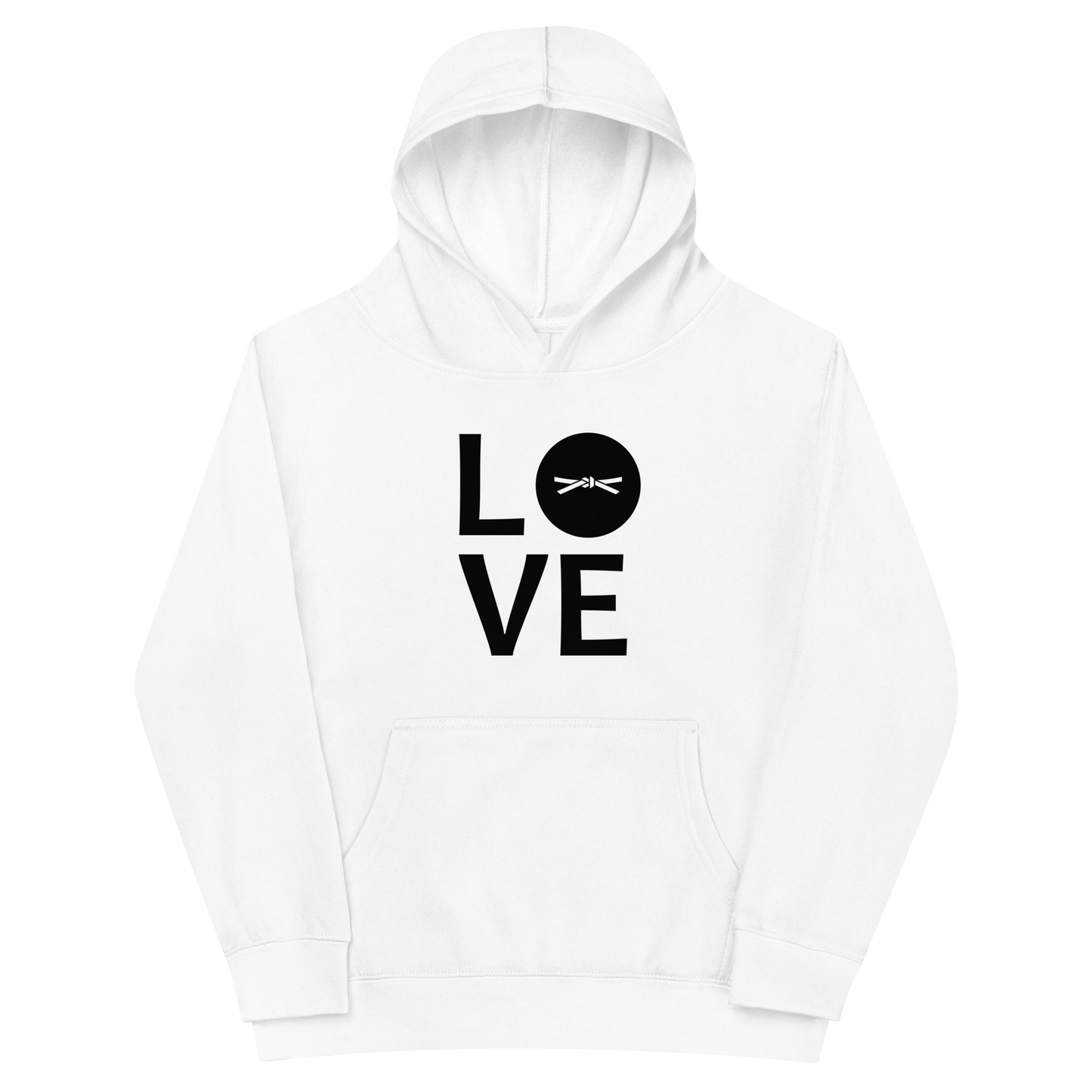 "Heart of a Warrior" Kids Karate Hoodie