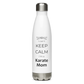 Karate Mom Stainless Steel Water Bottle