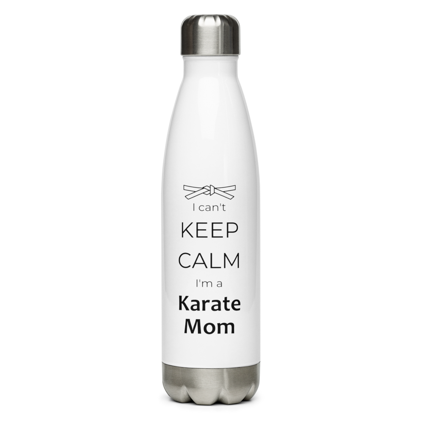 Karate Mom Stainless Steel Water Bottle