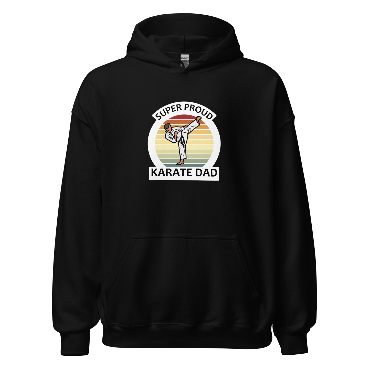 Super Proud Karate Dad Hoodie