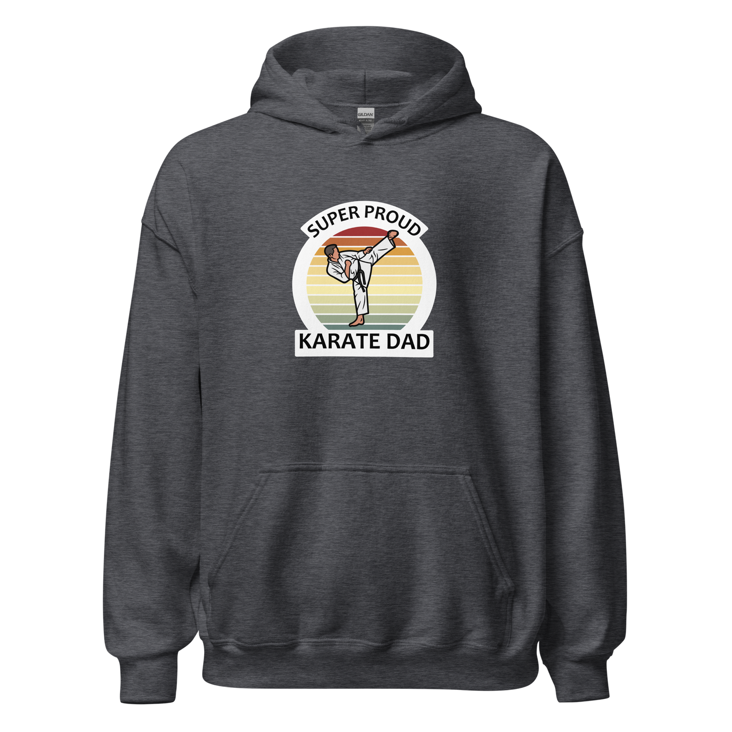 Super Proud Karate Dad Hoodie
