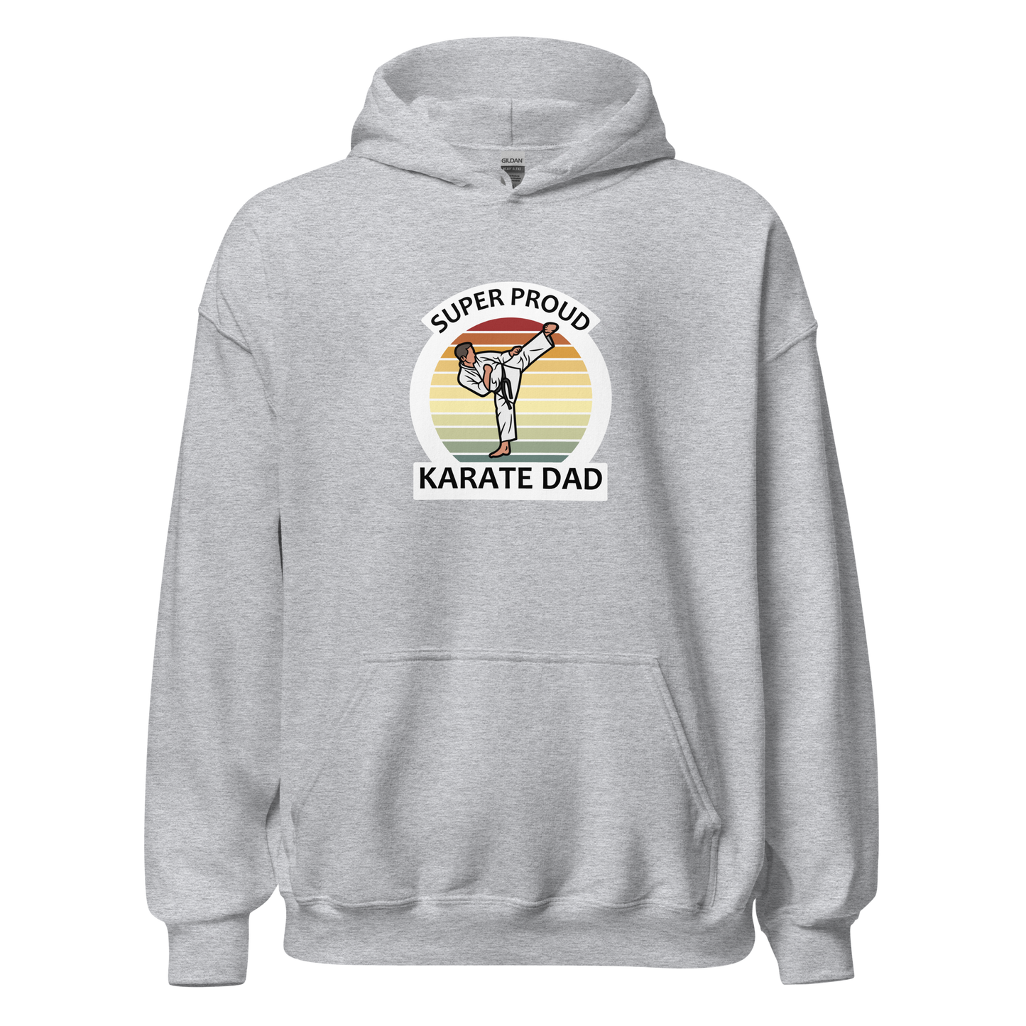 Super Proud Karate Dad Hoodie