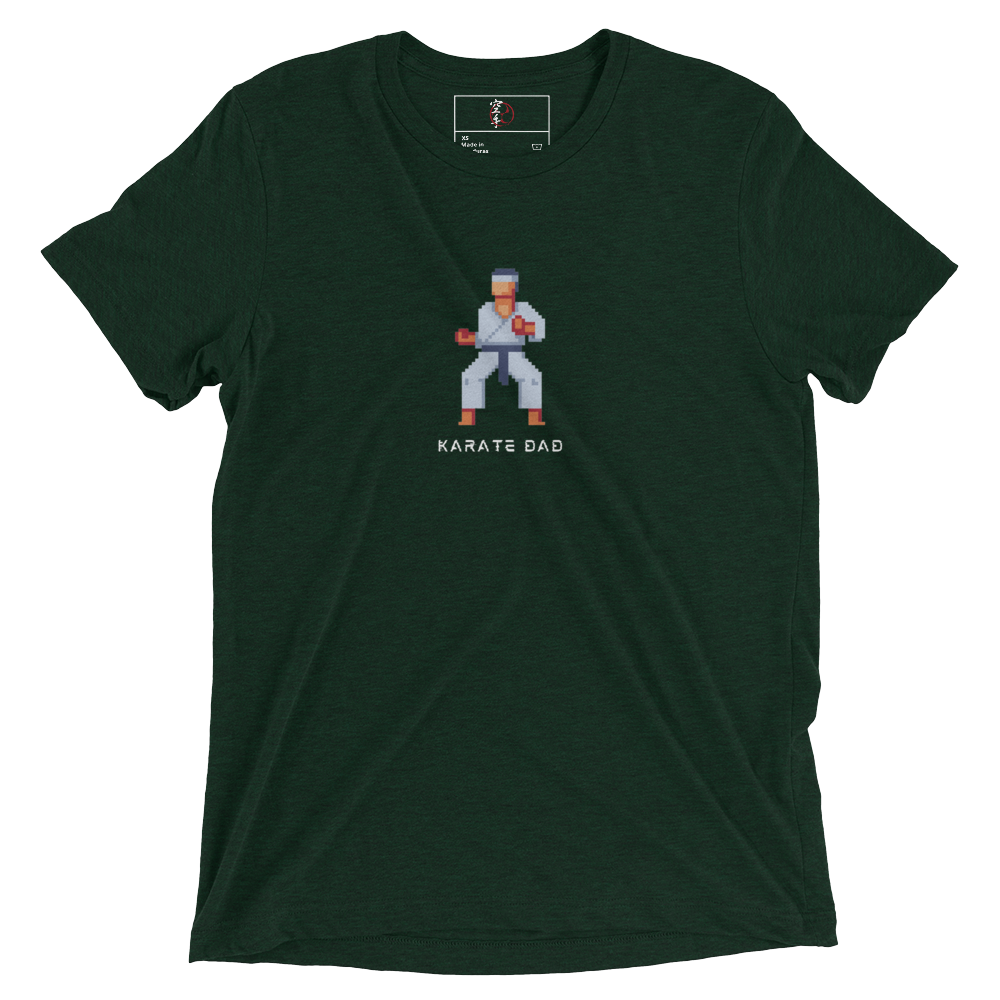 8-Bit Karate Dad T-Shirt