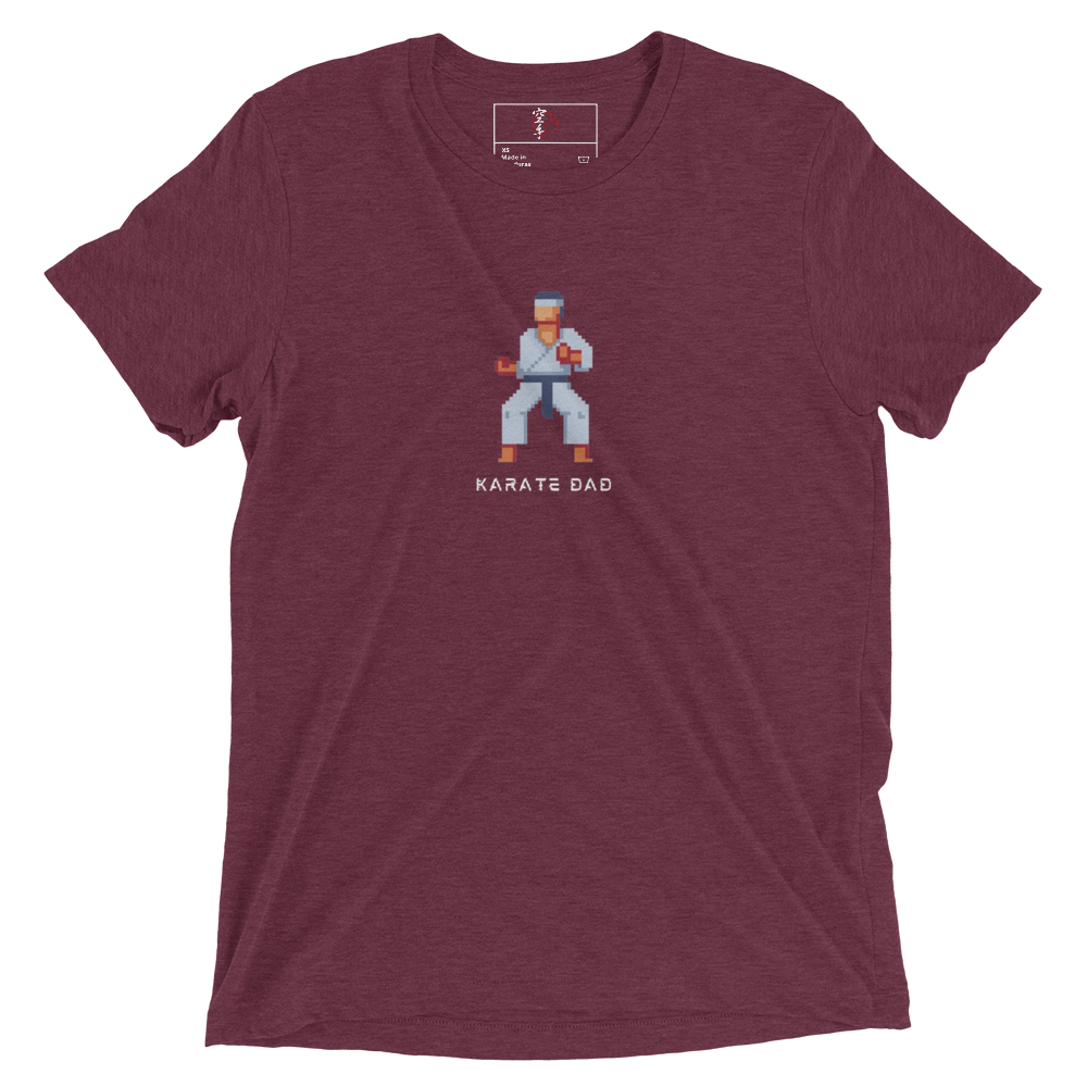 8-Bit Karate Dad T-Shirt