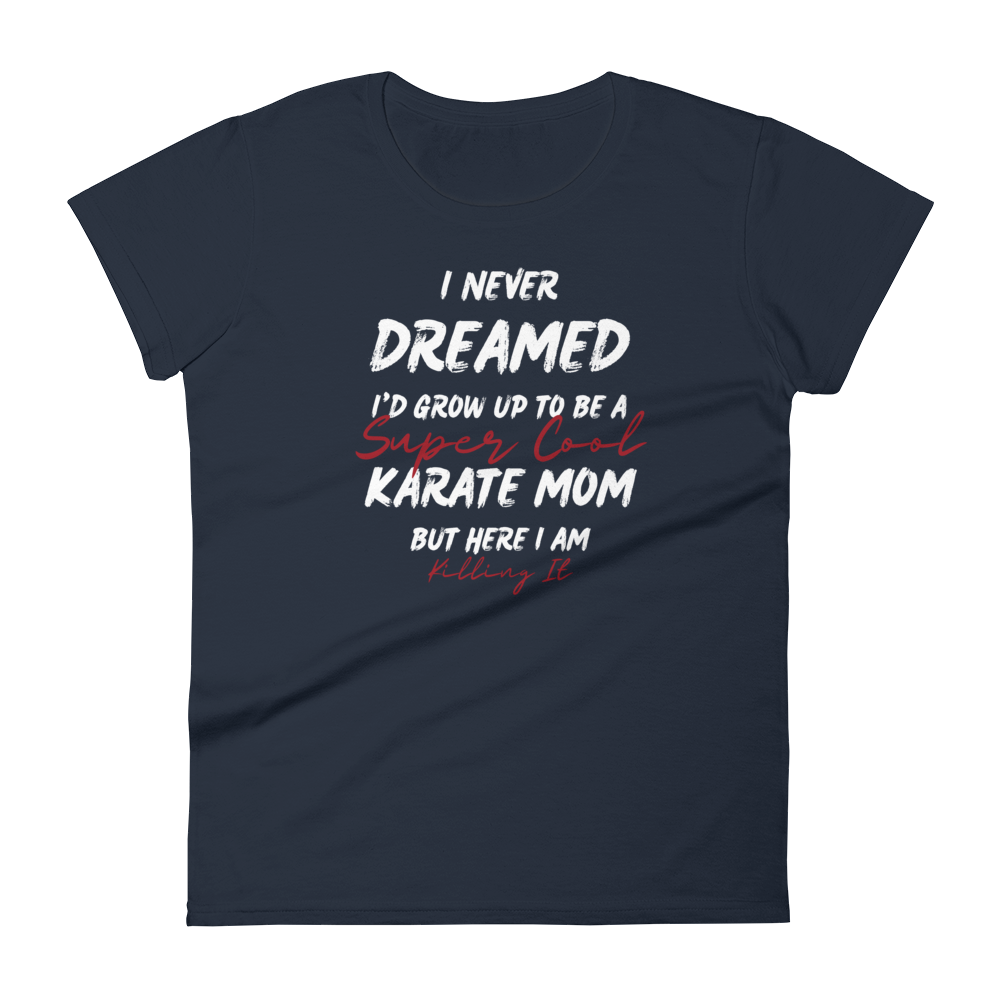 Karate Mom Pro Life T-Shirt