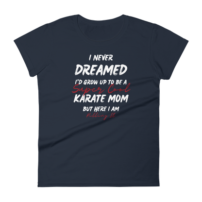 Karate Mom Pro Life T-Shirt
